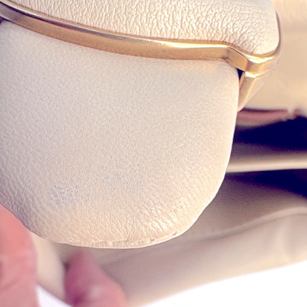 Coach Cream Leather Pillow Tabby Top Handle Bag - Picture 8 of 15